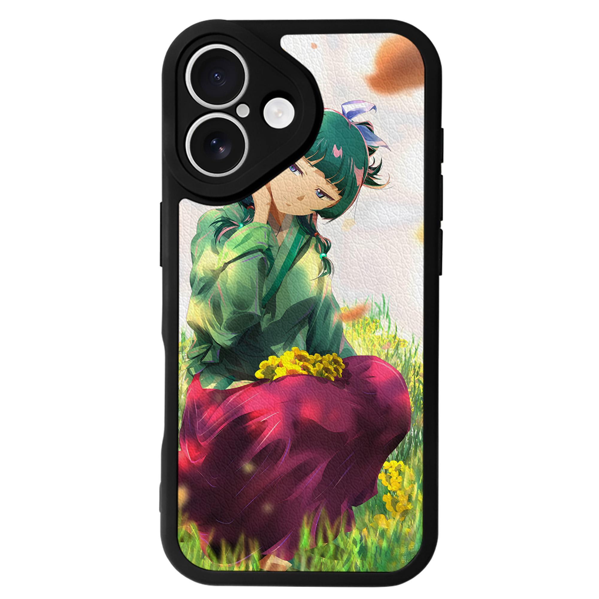 （画像用） 薬屋のひとりごと The Apothecary Diaries 【iPhone 16シリーズ対応】シリコンスマホケース（レザー調） 材質：シリコン